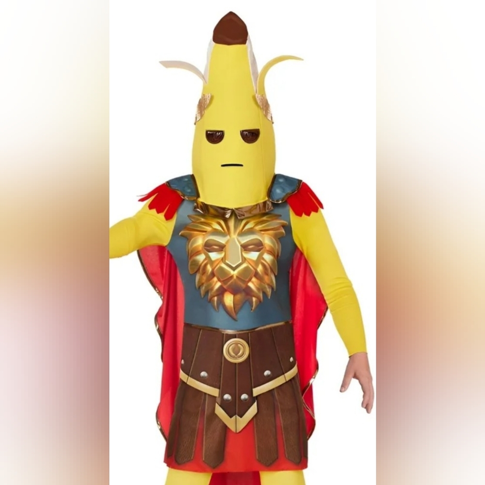 Kids Yellow and Red Knight Costume